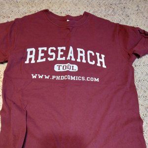 "Research Tool" PhD Comics tee